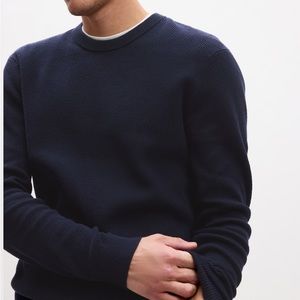 NWT GAP Men’s Seed Stitch Crewneck Sweater XL